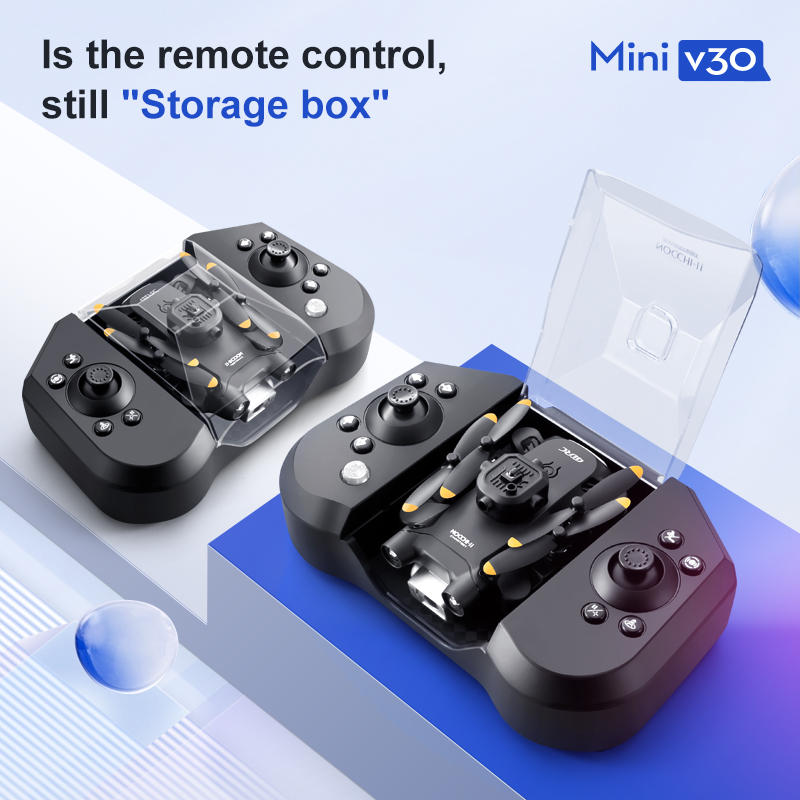 Mini V30 WiFi FPV Drone With 4 - Rc Helicopter Electric recension och pris
