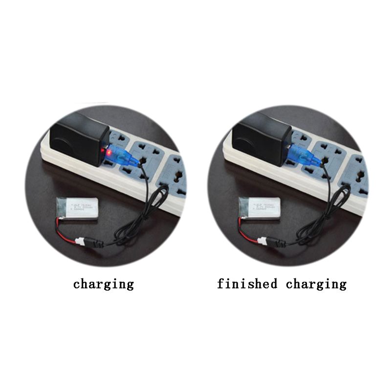 3.7V Battery USB 2.5mm/3.5mm F - Rc Helicopter Electric recension och pris
