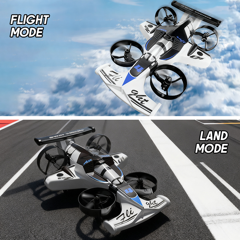 2in1 Mini Drone Air-Ground Fly - Rc Helicopter Electric recension och pris