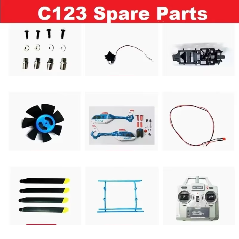 Spare Parts List For RC ERA C1 - Rc Helicopter Blade recension och pris